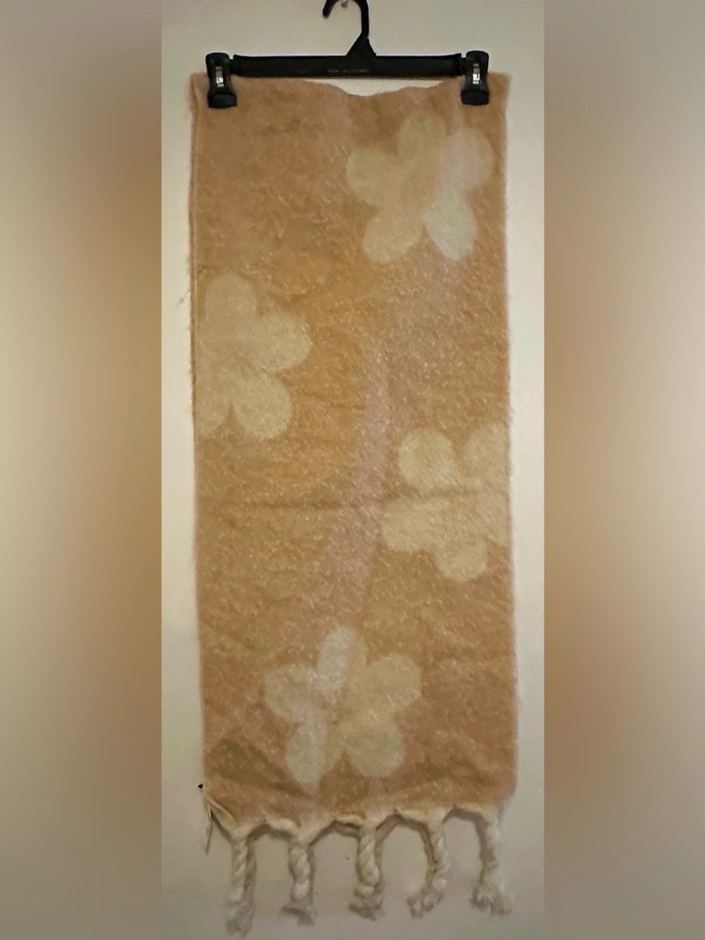 Neutral Floral Scarf